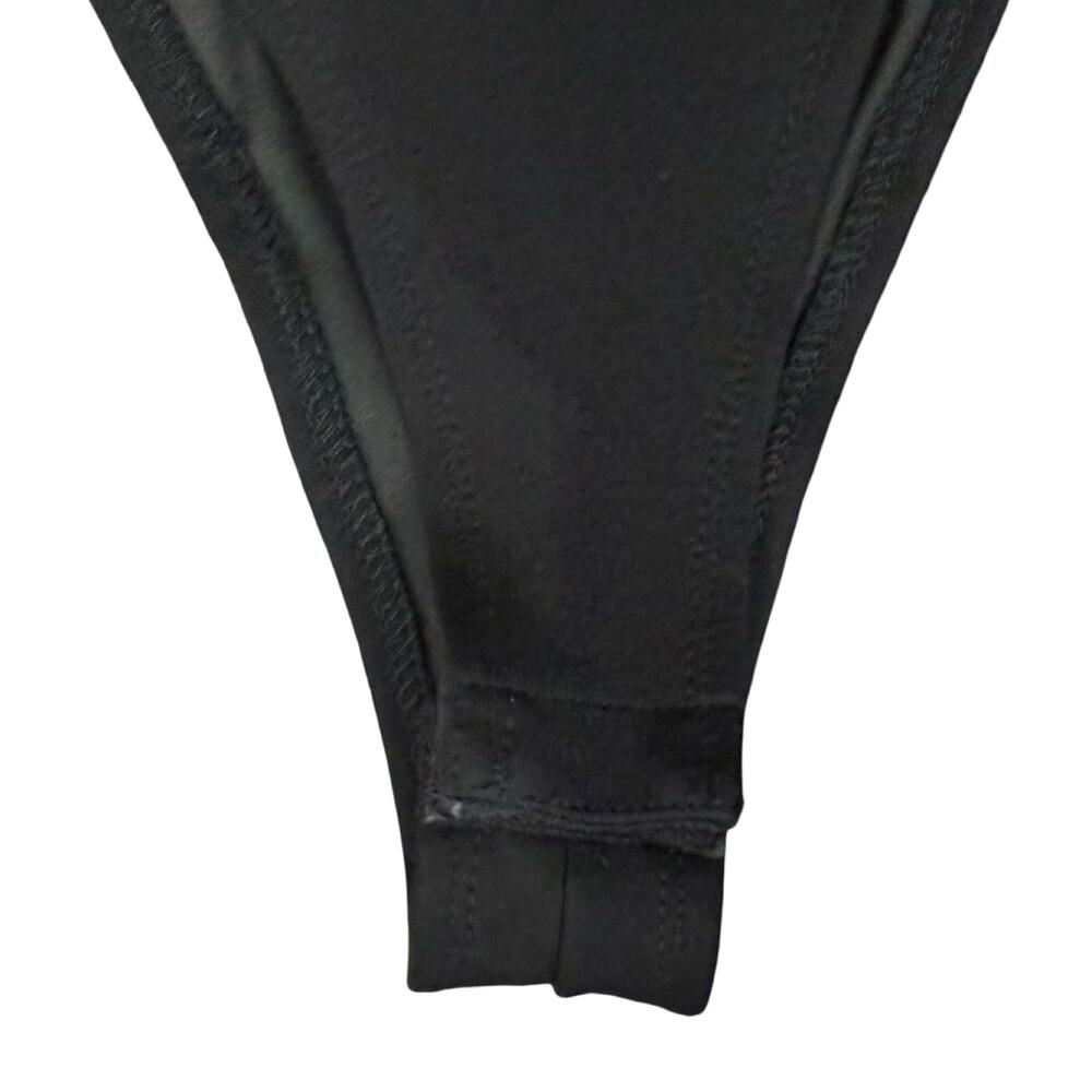 Atoir Black Bianca Racerback Stretchy Scuba Fabric Side Cutouts Bodysuit Sz 2 - Picture 7 of 12